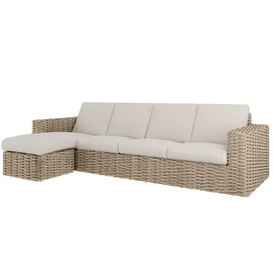 Mia XL Sofa with Chaise Cushion
