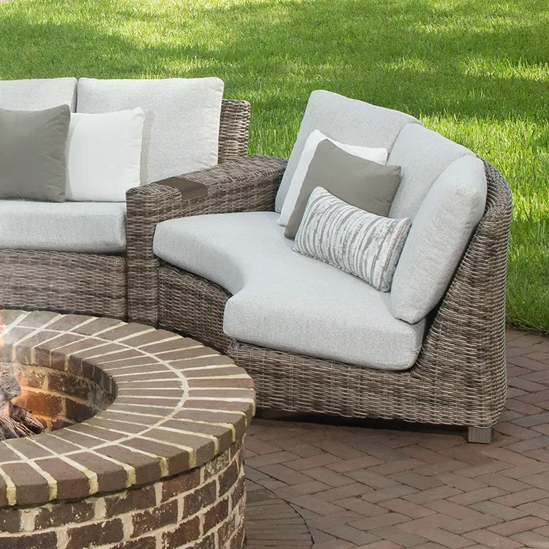 Avallon Curved Sofa, view 2