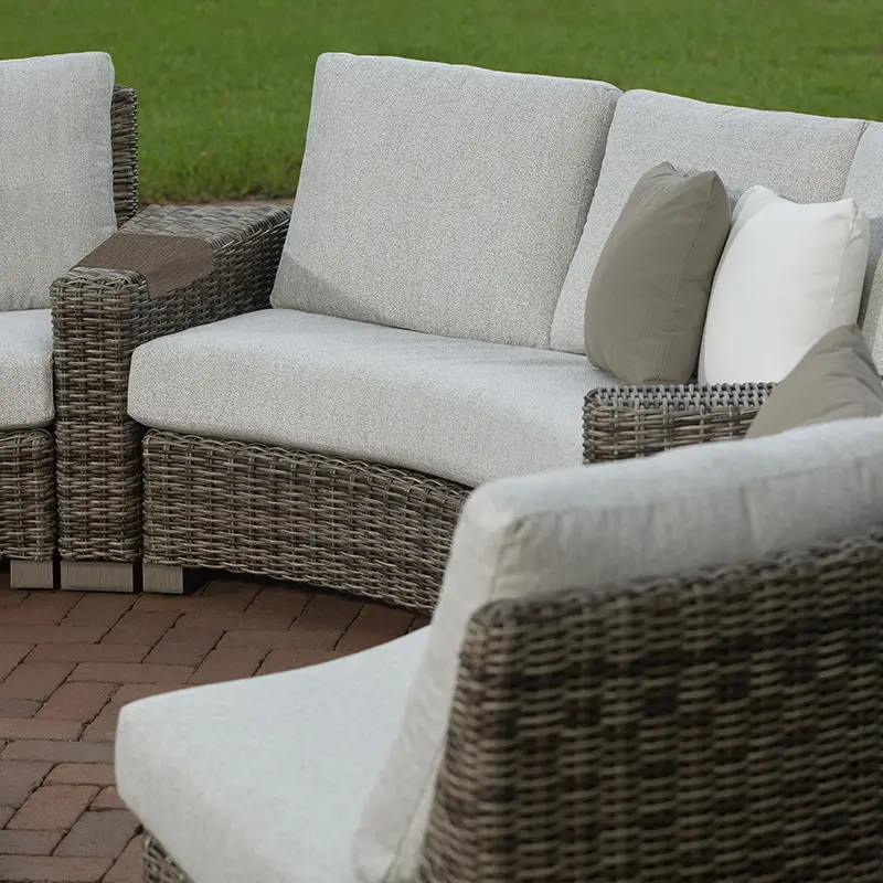 Avallon Curved Sofa, view 3