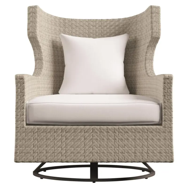 Captiva Outdoor Swivel Chair, view 3