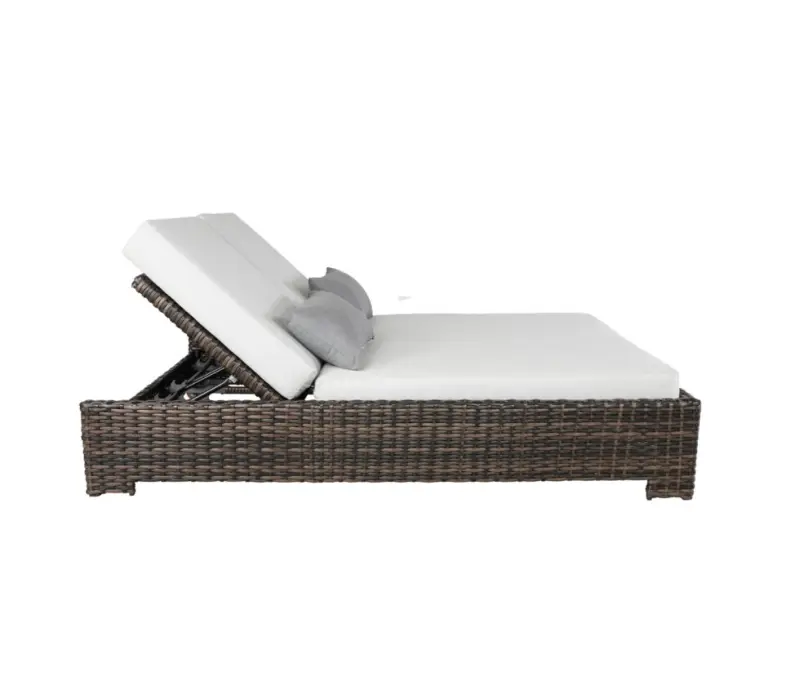 Espresso Double Chaise Day Bed, view 2