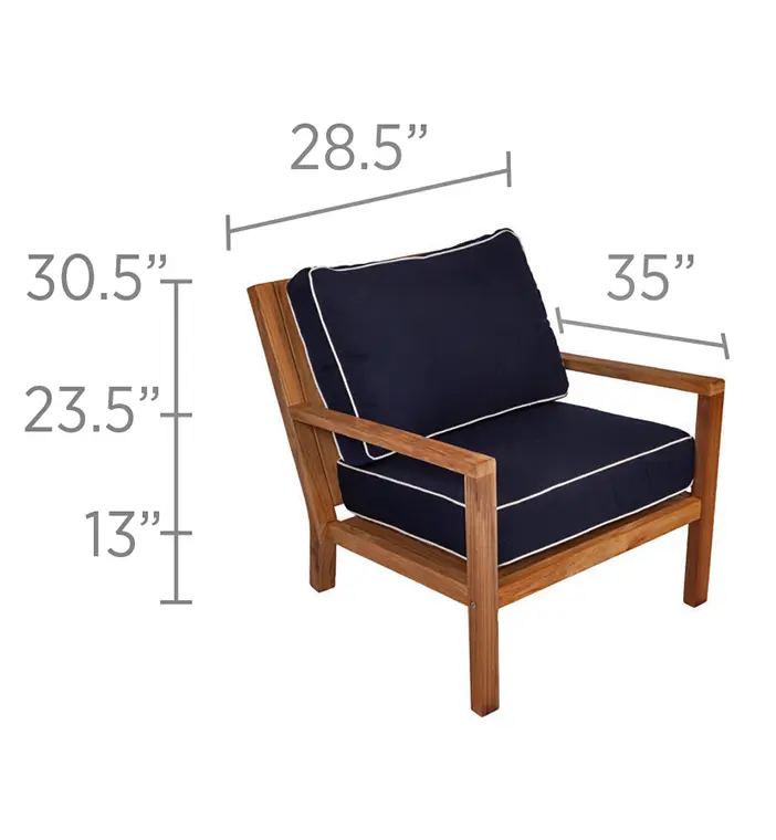 Coastal Chair, view 3